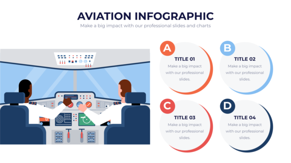 Aviation Powerpoint Infographics