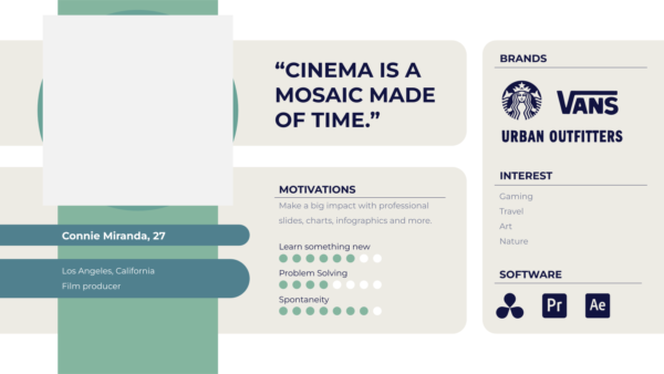 Keynote Buyer Persona Slides