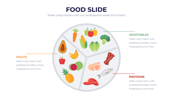 Food Powerpoint Infographics