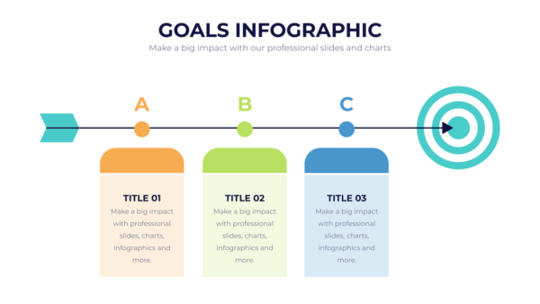 Goals Powerpoint Infographics