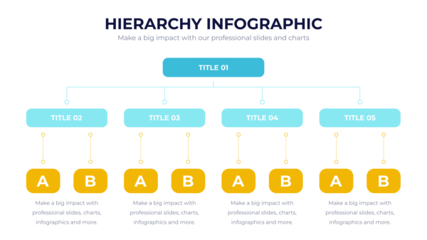 Hierarchy Powerpoint Infographics