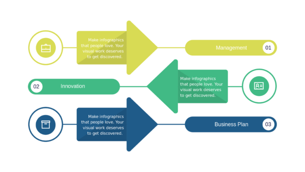 Keynote Arrow Infographics
