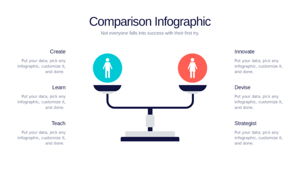 Keynote Comparison Infographics