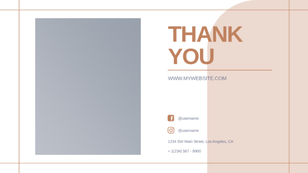 Keynote Thank You Slides