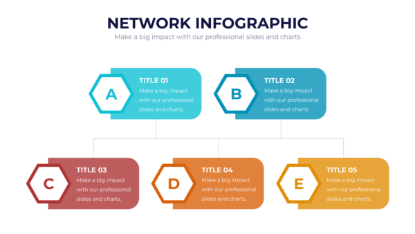 Network Powerpoint Infographics