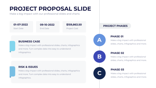 Project Proposal Powerpoint Infographics