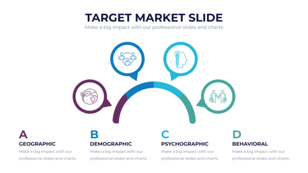Target Market Powerpoint Infographics
