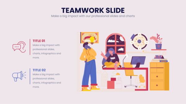 Teamwork Powerpoint Infographics