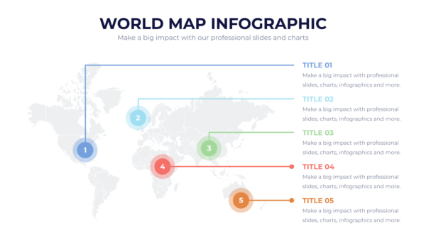 World Maps Powerpoint Infographics