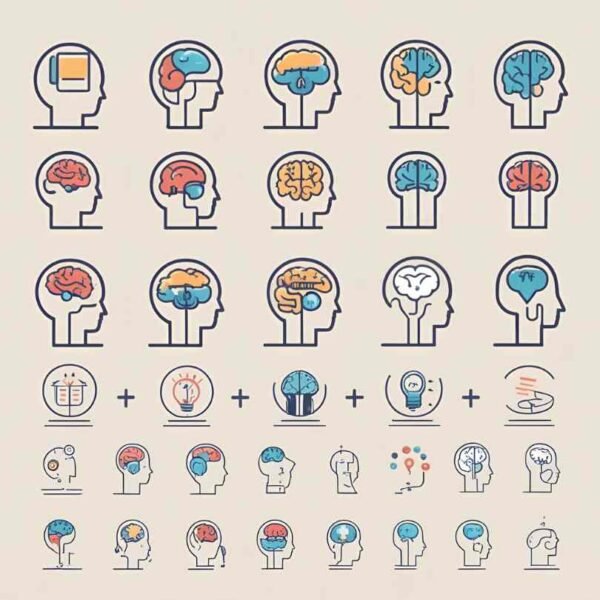 50 Brain Vector Icons