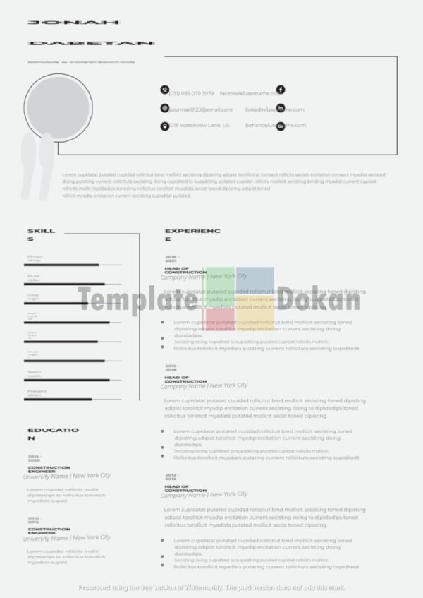 CV-Resume-Template-5