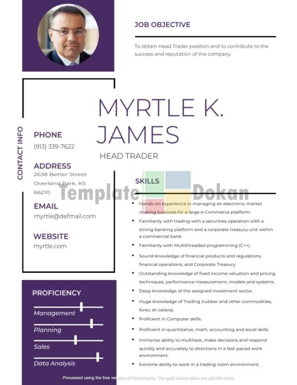 CV-Resume-Trader