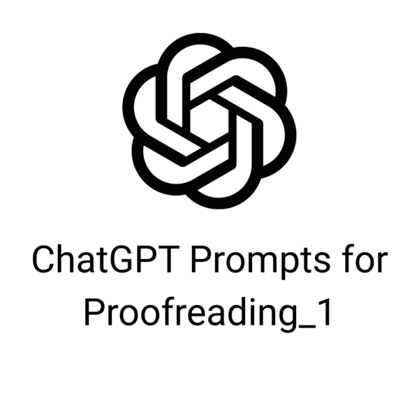 ChatGPT Prompts for Proofreading_1