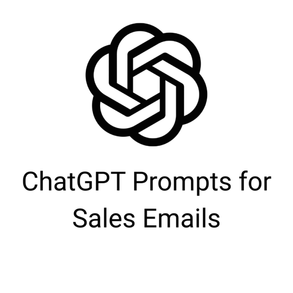 ChatGPT Prompts for Sales Emails
