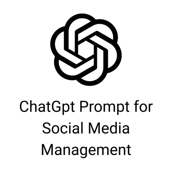 ChatGpt Prompt for Social Media Management
