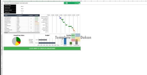 Project Management Dashboard