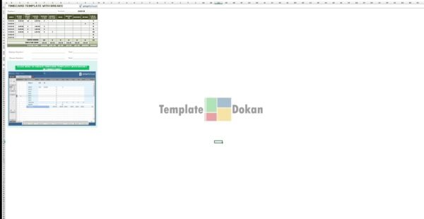 Timecard Template With Breaks