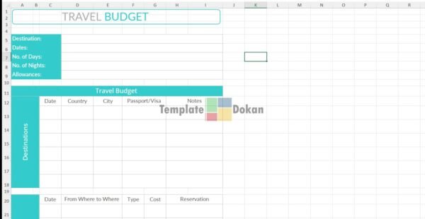 Travel Budget Letter
