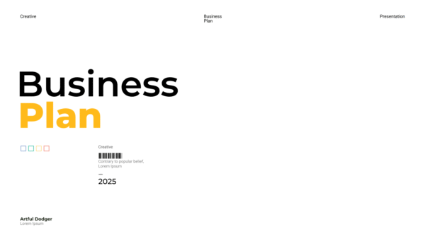 Business Plan Powerpoint Presentation 2024