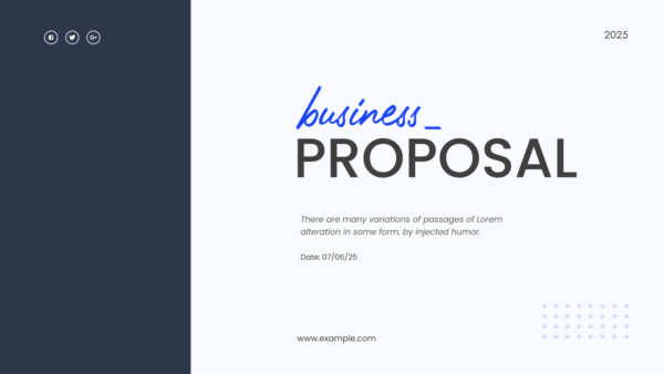 Business Proposal Powerpoint Presentation 2024