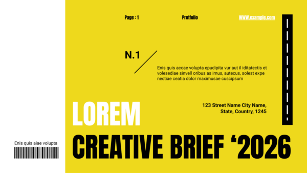 Creative Brief 2024