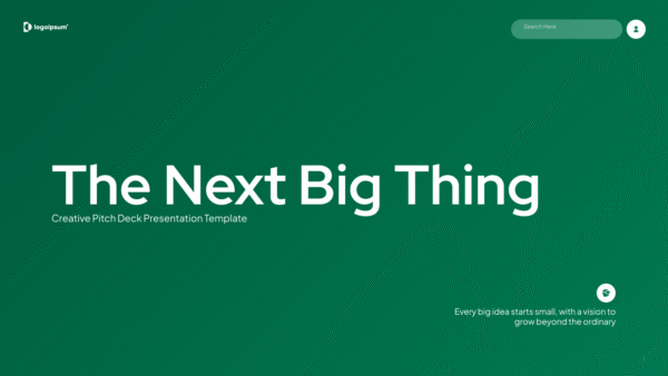 Creative Pitch Deck 2024