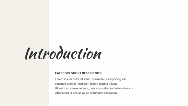 Creative Proposal – Google Slides Template