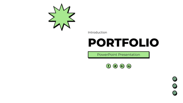 Cv Portfolio Power Point 2024