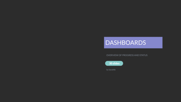 Data Dashboards 24 Powerpoint Presentation 2024