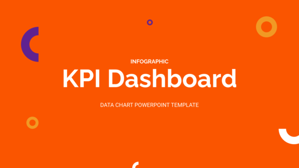 Elegant KPI Dashboard Powerpoint 2024