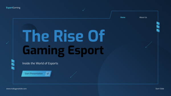 Esports Evolution Competitive Gaming Powerpoint 2025