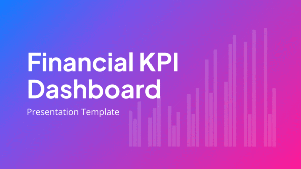 Financial KPI Dashboard – Google Slides Template