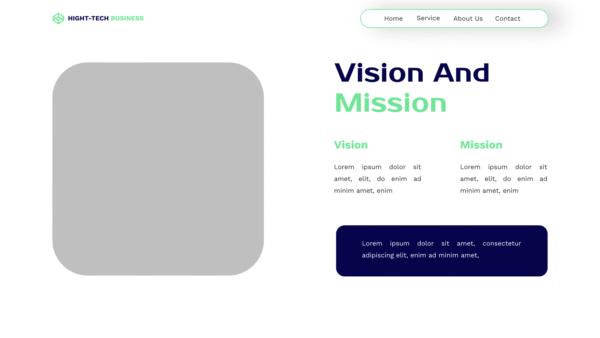 High Tech Business Technology Powerpoint Templat 2025
