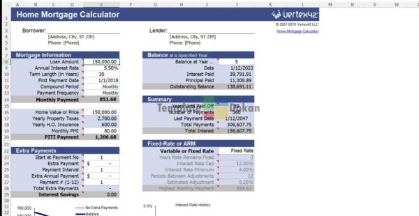 Home Mortgage Calculator
