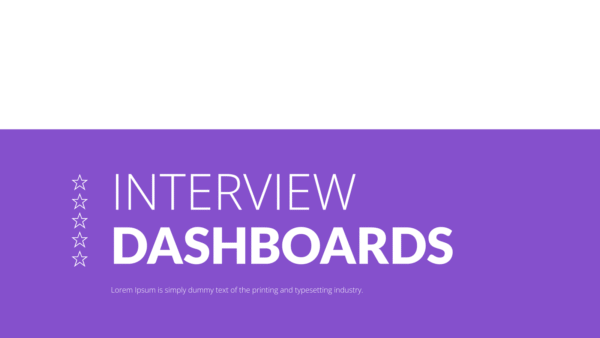 Interview Dashboards Powerpoint Presentation Templ 2024
