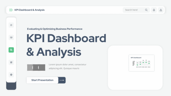 KPI Dashboard Analysis Powerpoint 2025