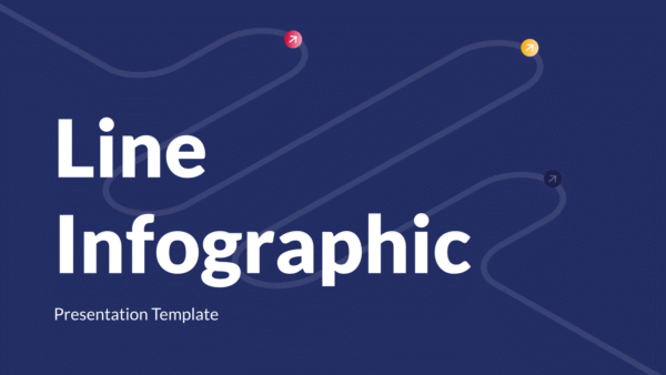 Line Process Infographic PowerPoint Template