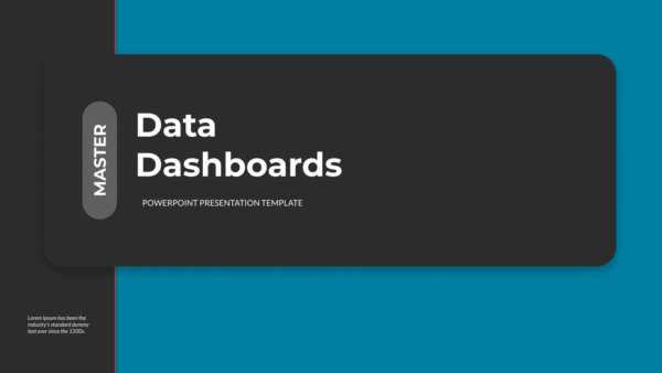 Master Data Dashboards Powerpoint Presentation 2024