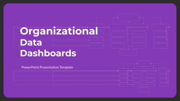 Organizational Data Dashboards Powerpoint 2023