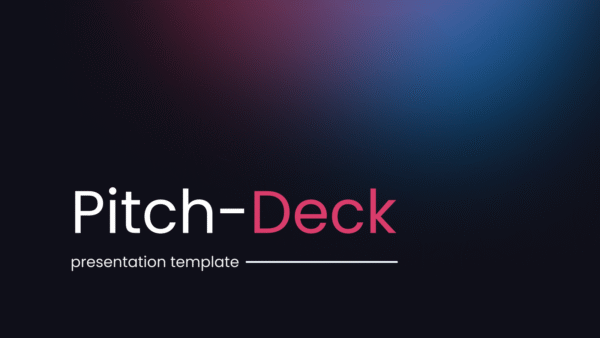 Pitch Deck Powerpoint Presentation 2024