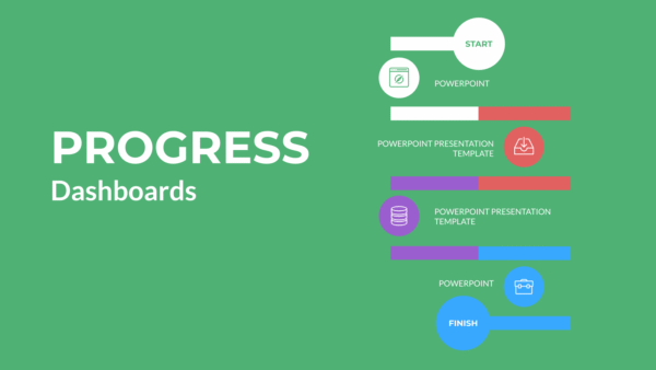 Progress Dashboards – PowerPoint & Google Slides Template