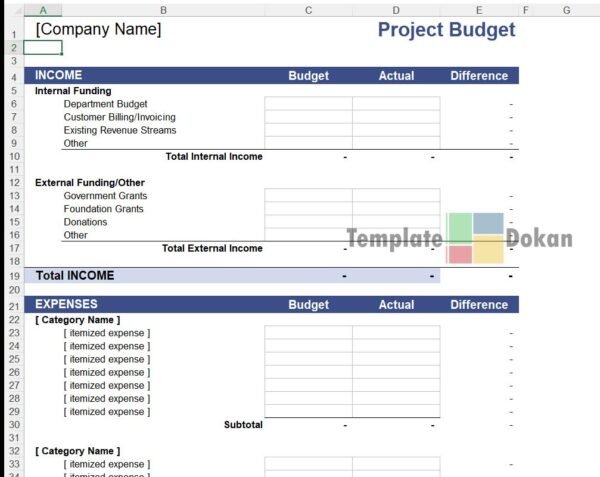 Project Budget Basic