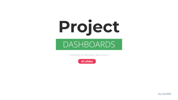 Project Dashboards – PowerPoint & Google Slides Presentation Template