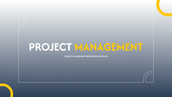 Project Management – PowerPoint & Google Slides Template