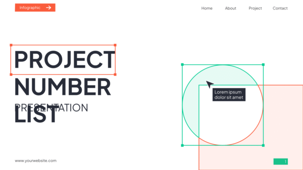Project Number List – PowerPoint & Google Slides Template