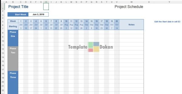 Project Schedule