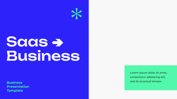 SaaS Business – PowerPoint & Google Slides Template