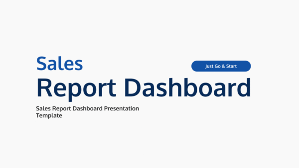 Sales Report Dashboard – PowerPoint & Google Slides Template