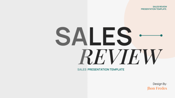 Sales Review – PowerPoint & Google Slides Template