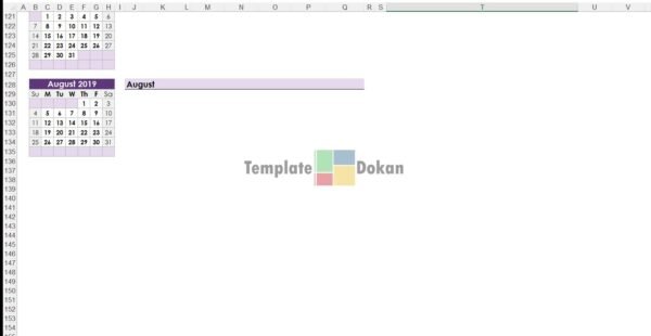 School Year Event Calendar
